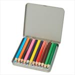 SH459 12-Piece Colored Pencil Tin With Custom Imprint